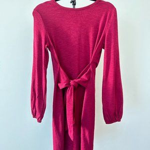 BURGUNDY WINTER DRESS